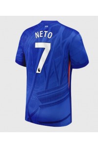 Chelsea Pedro Neto #7 Jalkapallovaatteet Kotipaita 2025-26 Lyhythihainen